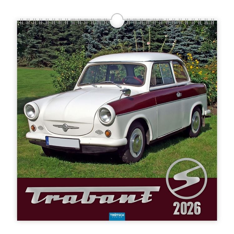 Produktbild: Trötsch Technikkalender Trabant 2026
