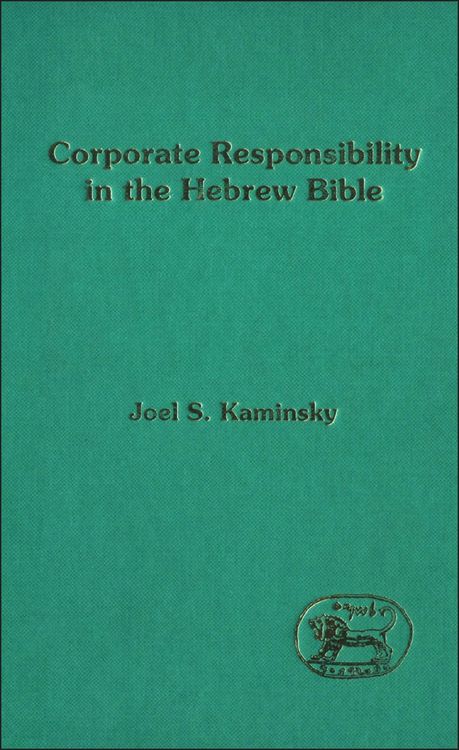 Produktbild: Corporate Responsibility in the Hebrew Bible
