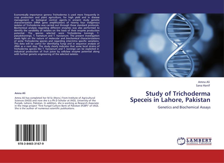 Produktbild: Study of Trichoderma Speceis in Lahore, Pakistan