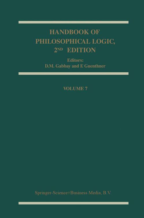 Produktbild: Handbook of Philosophical Logic