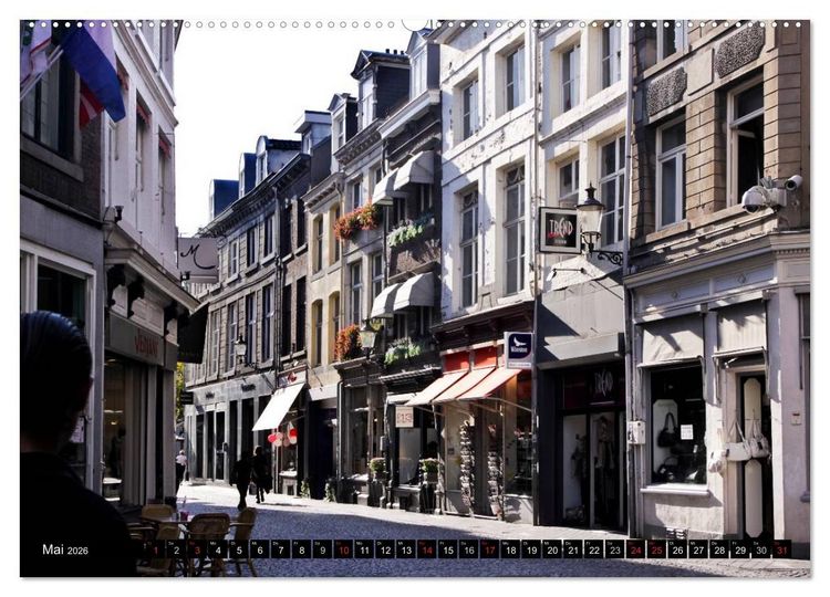 Produktbild: Maastricht - Stadtbummel (hochwertiger Premium Wandkalender 2026 DIN A2 quer), Kunstdruck in Hochglanz