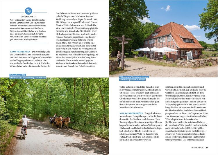 Produktbild: Die L&uuml;neburger Heide erfahren 30 Radtouren durch malerische Landschaften, zu reizvollen St&auml;dten und kulturellen Highlights