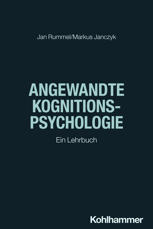 Produktbild: Angewandte Kognitionspsychologie
