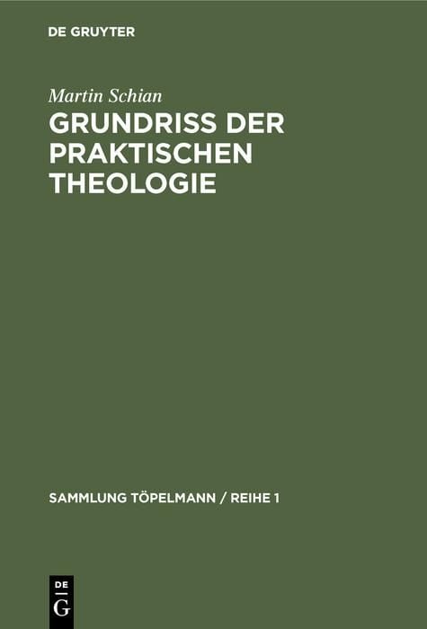 Produktbild: Grundri&szlig; der praktischen Theologie
