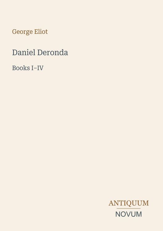 Produktbild: Daniel Deronda
