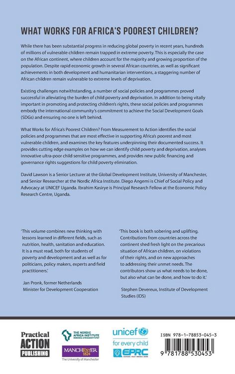Produktbild: What Works for Africa's Poorest Children