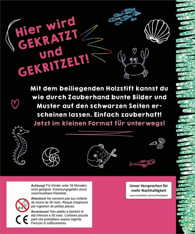 Produktbild: Kritzkratz-Spa&szlig; Meerjungfrauen