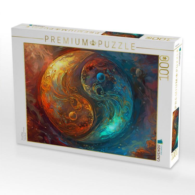 Produktbild: CALVENDO Puzzle Yin und Yang | 1000 Teile Lege-Gr&ouml;&szlig;e 64x48cm Foto-Puzzle f&uuml;r gl&uuml;ckliche Stunden