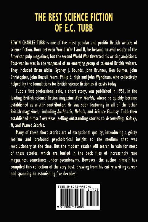 Produktbild: The Best Science Fiction of E.C. Tubb