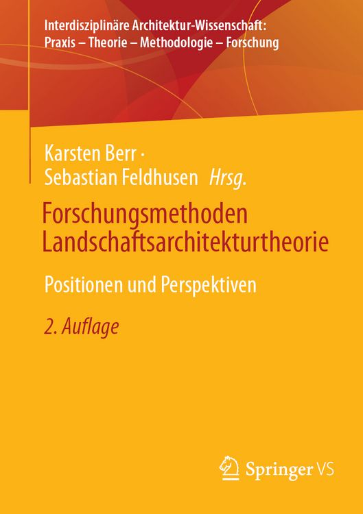 Produktbild: Forschungsmethoden Landschaftsarchitekturtheorie