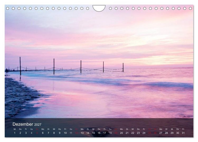 Produktbild: Wangerooge &ndash; Eine Perle in der Nordsee. (Wandkalender 2027 DIN A4 quer), CALVENDO Monatskalender