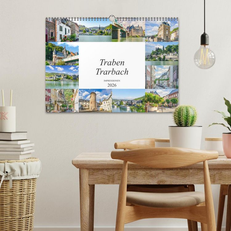 Produktbild: Traben Trarbach Impressionen (Wandkalender 2026 DIN A3 quer), CALVENDO Monatskalender