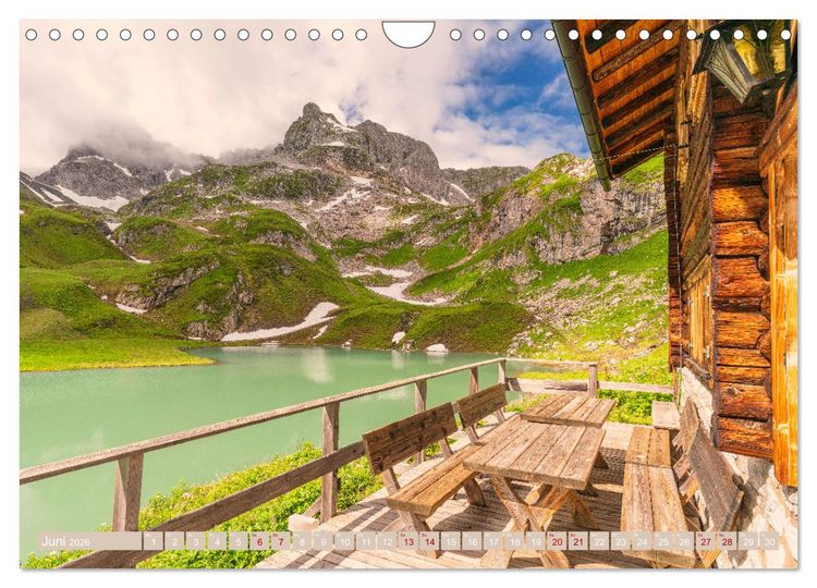 Produktbild: Lech - magic Arlberg (Wandkalender 2026 DIN A4 quer), CALVENDO Monatskalender