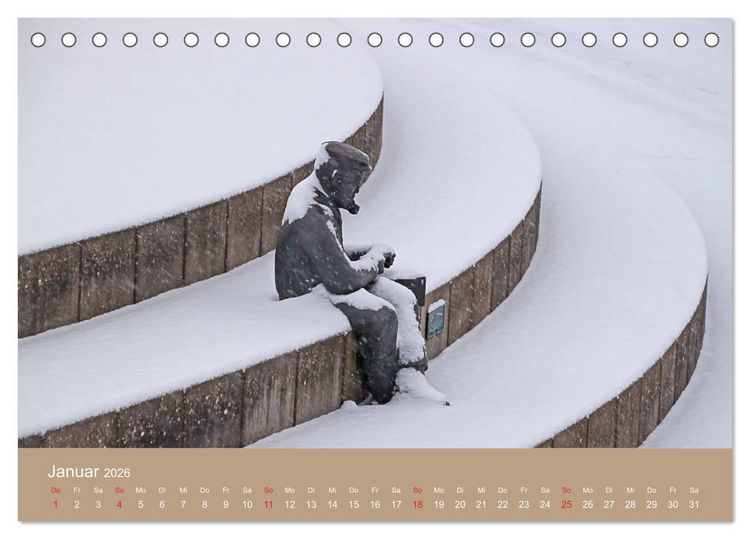 Produktbild: Kappeln und die Schleiregion (Tischkalender 2026 DIN A5 quer), CALVENDO Monatskalender