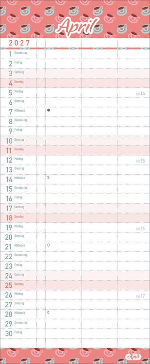 Produktbild: Familientimer Alles ist planbar 2027