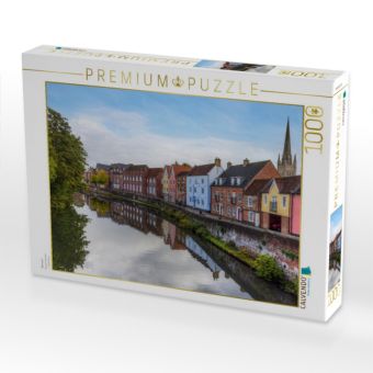 Produktbild: CALVENDO Puzzle Norwich | 1000 Teile Lege-Gr&ouml;&szlig;e 64x48cm Foto-Puzzle f&uuml;r gl&uuml;ckliche Stunden