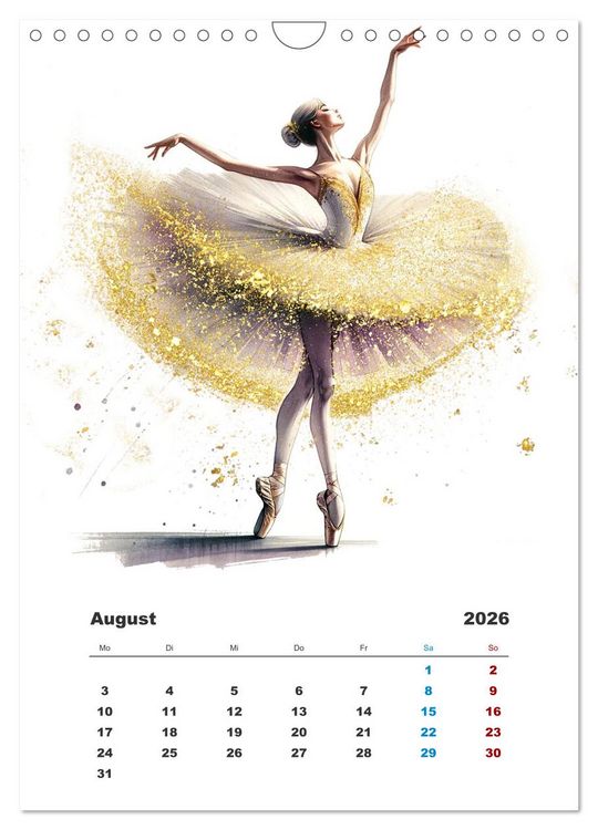 Produktbild: Tanz aus der Stille (Wandkalender 2026 DIN A4 hoch), CALVENDO Monatskalender