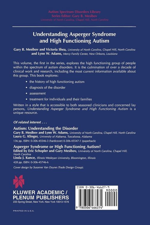 Produktbild: Understanding Asperger Syndrome and High Functioning Autism