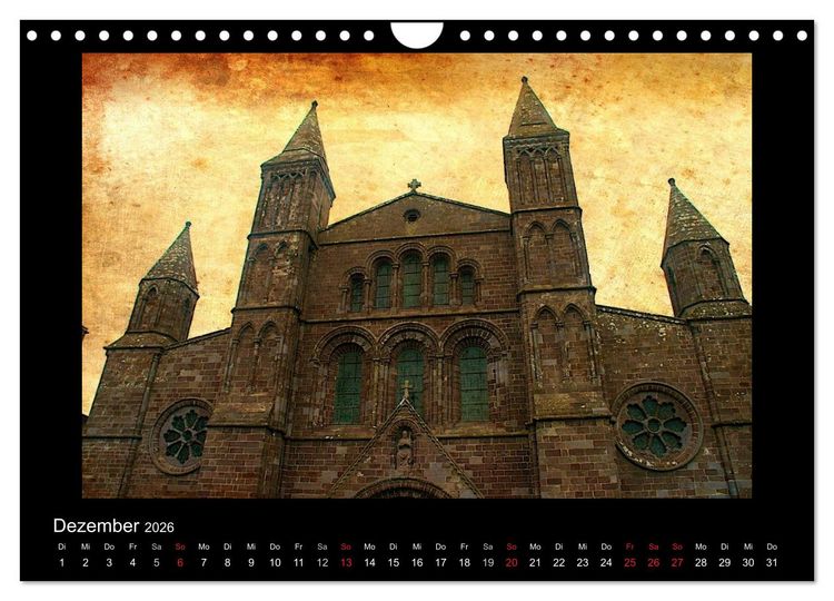 Produktbild: Englands Burgen und Schl&ouml;sser 2026 (Wandkalender 2026 DIN A4 quer), CALVENDO Monatskalender