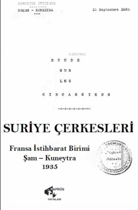 Produktbild: Suriye Cerkesleri