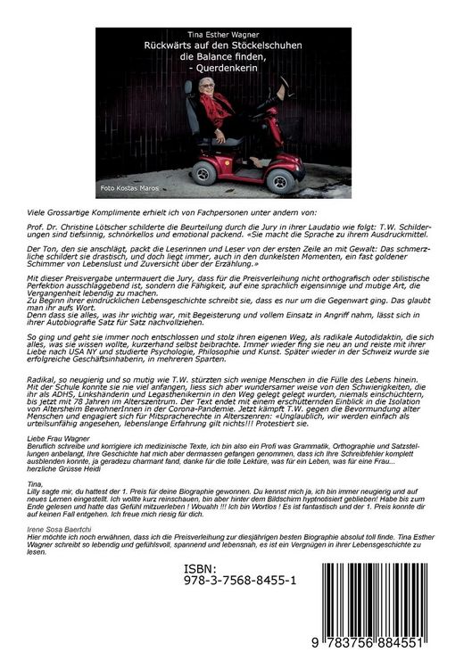 Produktbild: R&uuml;ckw&auml;rts auf den St&ouml;ckelschuhen, die Balance finden - Querdenkerin