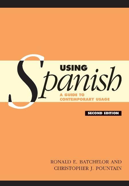 Produktbild: Using Spanish