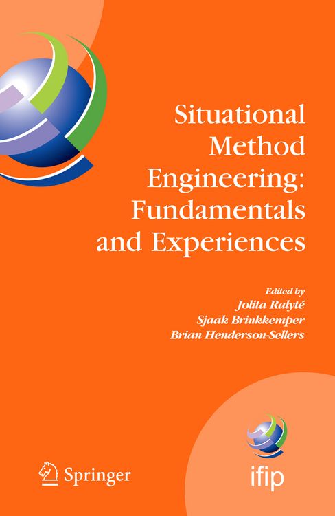 Produktbild: Situational Method Engineering: Fundamentals and Experiences