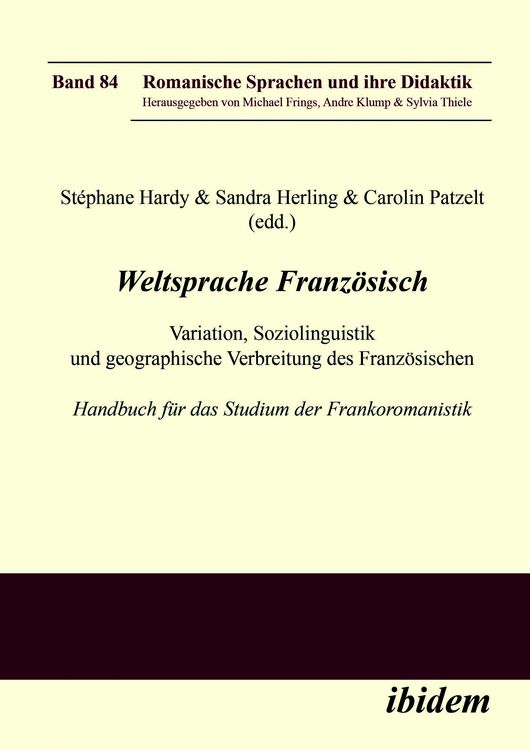 Produktbild: Weltsprache Franz&ouml;sisch