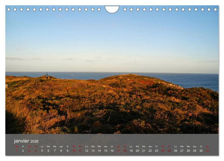 Produktbild: LE SENTIER DES DOUANIERS. Parcourir ce joyau breton. (Calendrier mural 2026 DIN A4 vertical), CALVENDO calendrier mensuel