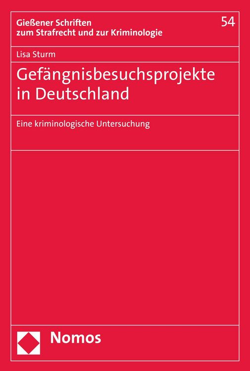Produktbild: Gef&auml;ngnisbesuchsprojekte in Deutschland