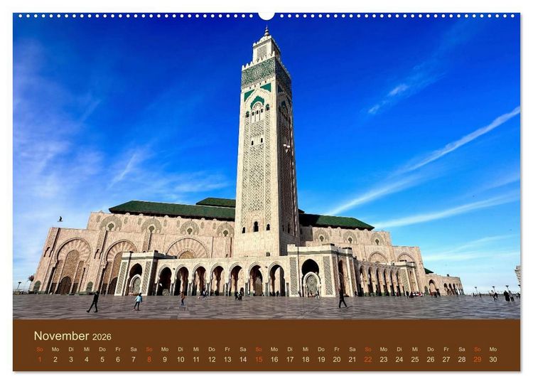 Produktbild: Marokko Impressionan (Wandkalender 2026 DIN A2 quer), CALVENDO Monatskalender