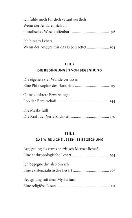 Produktbild: Kleine Philosophie der Begegnung