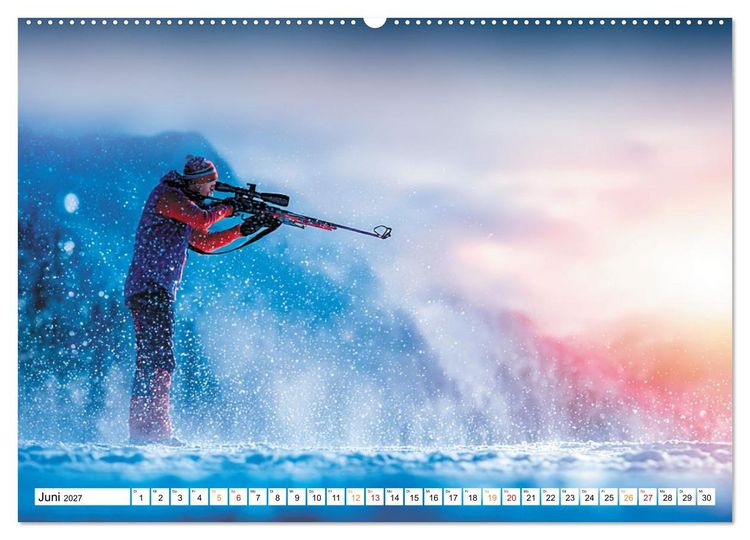 Produktbild: Winterwelten (Wandkalender 2027 DIN A2 quer), CALVENDO Monatskalender