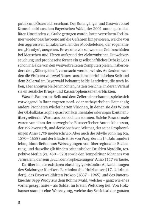 Produktbild: Prophezeiungen zum Dritten Weltkrieg