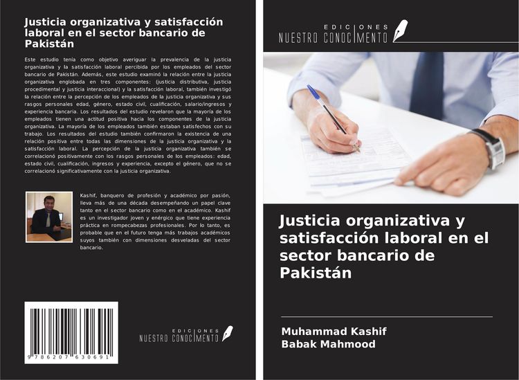 Produktbild: Justicia organizativa y satisfacci&oacute;n laboral en el sector bancario de Pakist&aacute;n