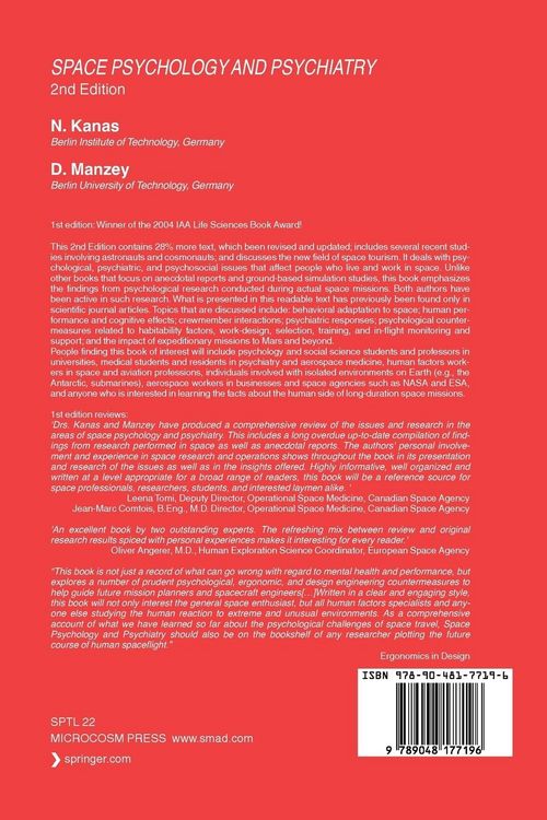 Produktbild: Space Psychology and Psychiatry