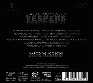 Produktbild: Monteverdi: Vespers