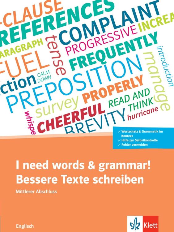 Produktbild: I need words and grammar!