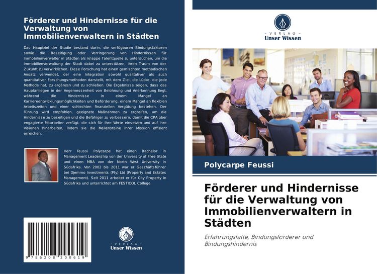Produktbild: F&ouml;rderer und Hindernisse f&uuml;r die Verwaltung von Immobilienverwaltern in St&auml;dten
