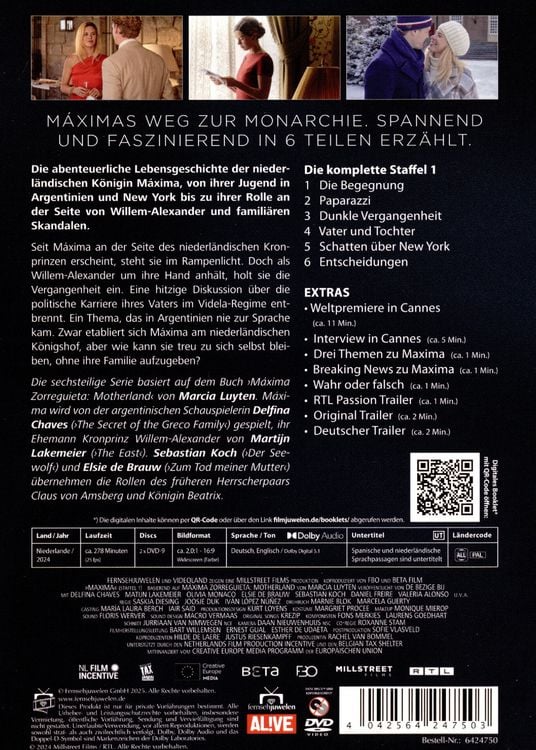 Produktbild: Maxima - Staffel 1 (alle 6 Folgen) (Filmjuwelen) [2 DVDs]