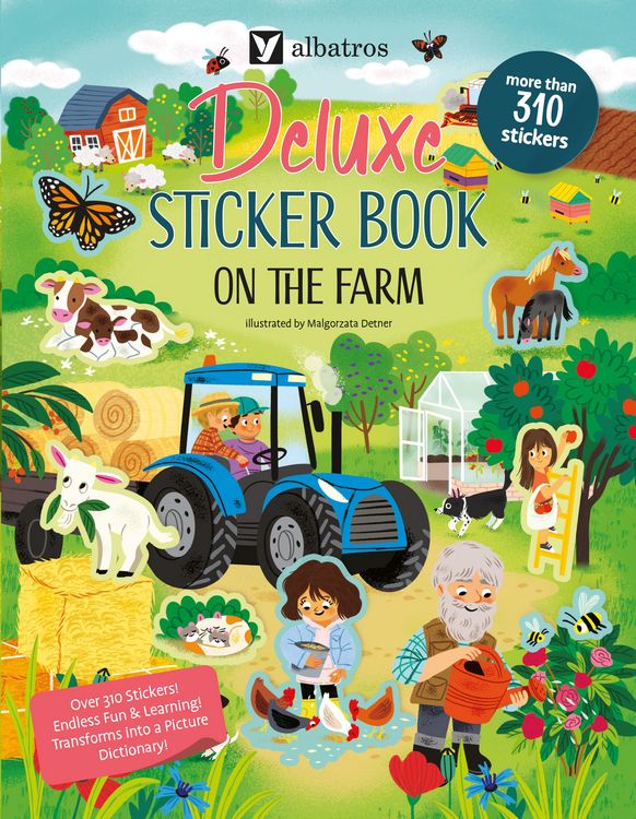Produktbild: Deluxe Sticker Book: On the Farm