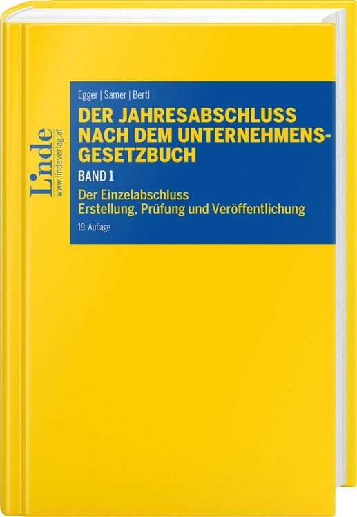 Produktbild: Der Jahresabschluss nach dem Unternehmensgesetzbuch, Band 1