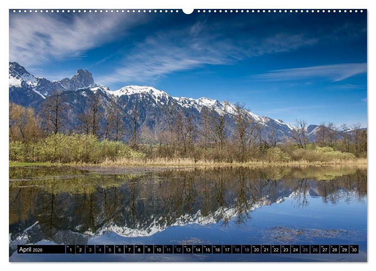 Produktbild: Rund um den Thunersee (hochwertiger Premium Wandkalender 2026 DIN A2 quer), Kunstdruck in Hochglanz