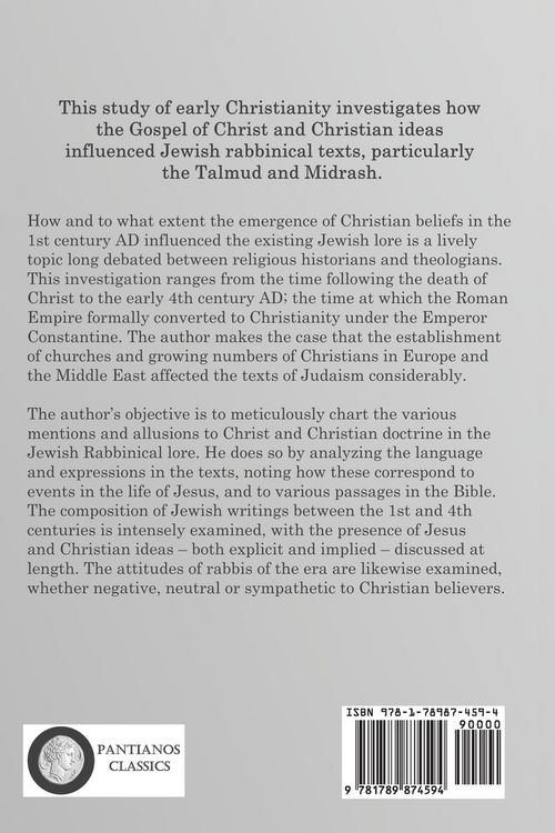 Produktbild: Christianity in Talmud and Midrash