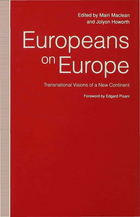 Produktbild: Europeans on Europe