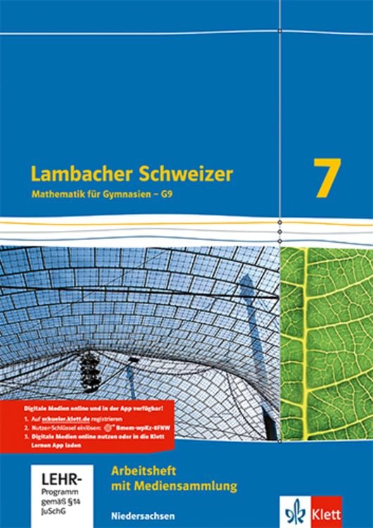 Bild vom Artikel Lambacher Schweizer. 7. Schuljahr G9. Arbeitsheft plus Lösungsheft und Lernsoftware. Neubearbeitung. Niedersachsen vom Autor 