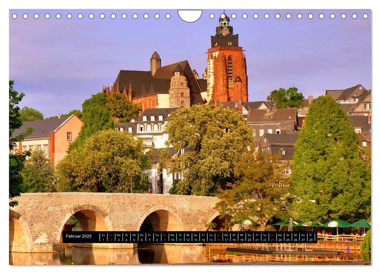Wetzlar - Stadt an der Lahn (Wandkalender 2025 DIN A4 quer), CALVENDO Monatskalender