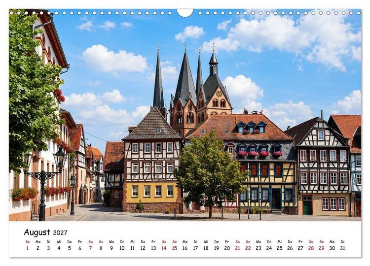 Produktbild: Gelnhausen Stadt (Wandkalender 2027 DIN A3 quer), CALVENDO Monatskalender