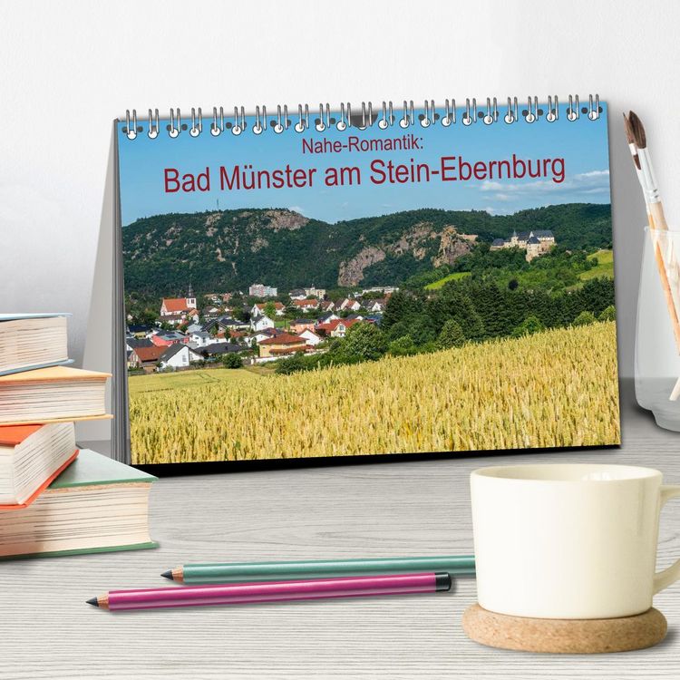 Produktbild: Nahe-Romantik: Bad M&uuml;nster am Stein-Ebernburg (Tischkalender 2026 DIN A5 quer), CALVENDO Monatskalender