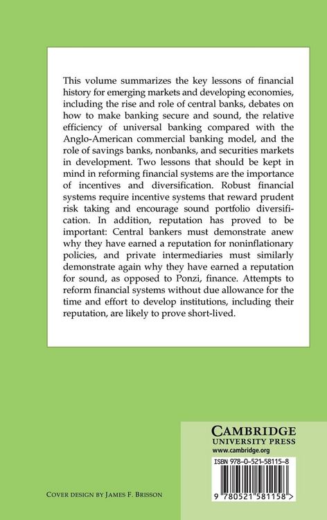 Produktbild: Reforming Financial Systems